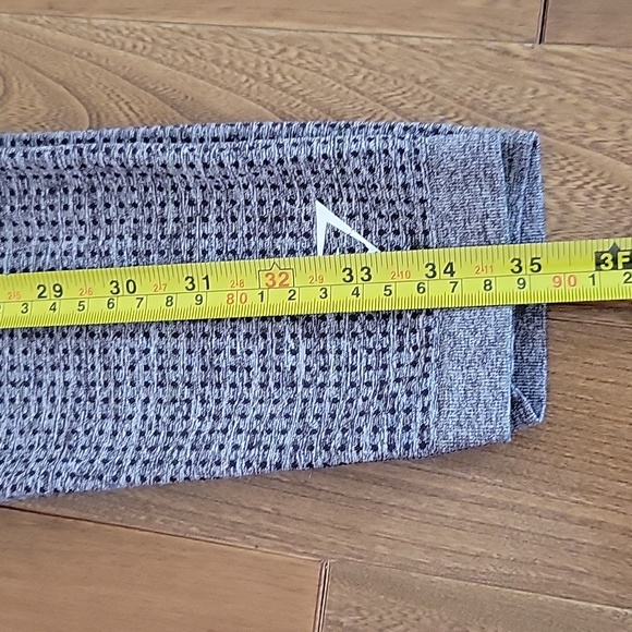 Gymshark Heathered Gray High Rise Leggings Pants Small - Picture 5 of 7